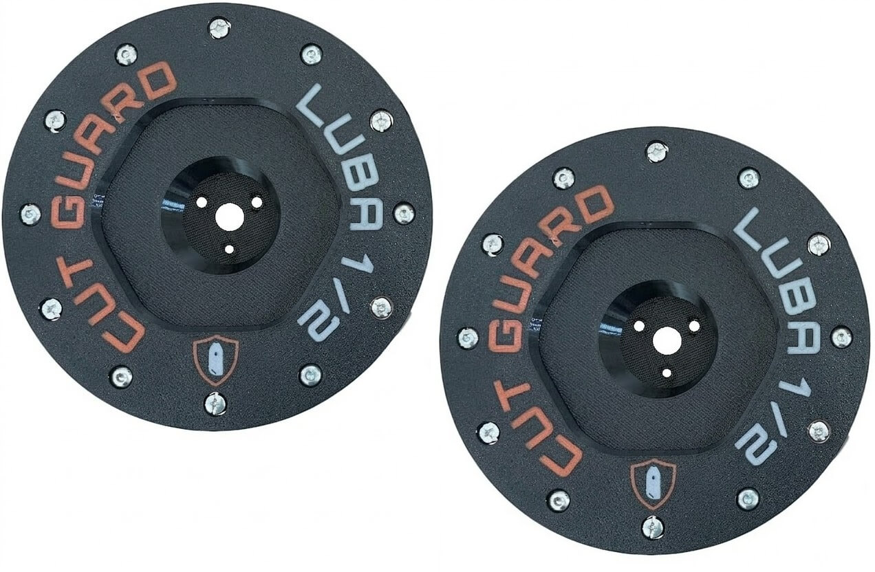 Blade disc compatible with LUBA1 AWD & LUBA2 AWD - 2 pieces Mammotion (up to year 2024) with protection including 6 blades – Robotic lawnmower mowing disc & blade disc - Image 2