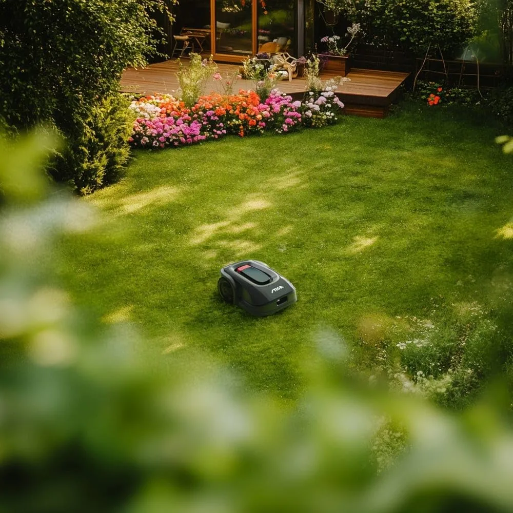 STIGA A 8 s nabíjecí stanicí a příslušenstvím pro bezdrátové sekání