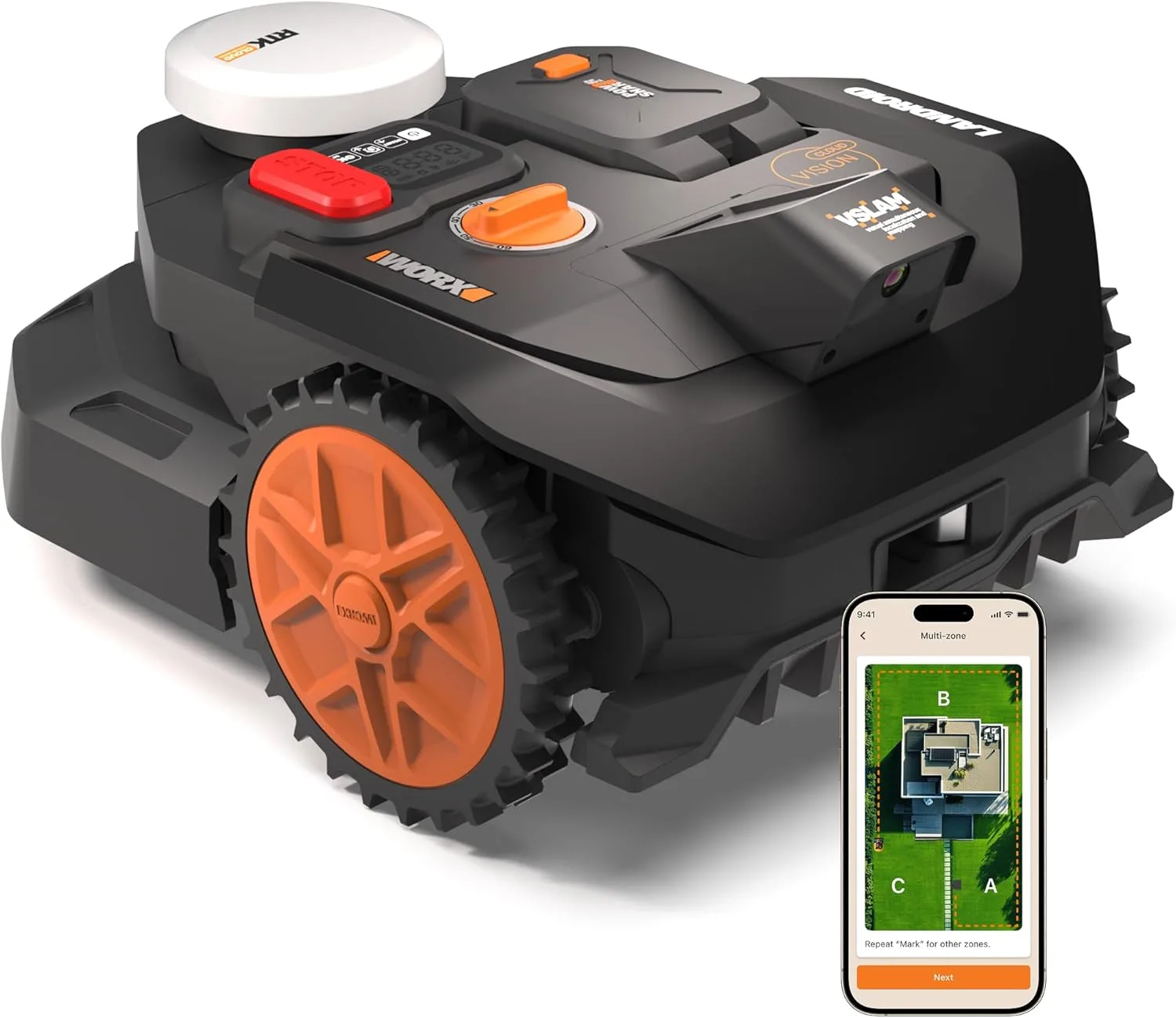 WORX Landroid Vision Cloud WR304E im Kaufcheck: Für wen der 400-m²-Mähroboter ohne Begrenzungskabel wirklich Sinn ergibt