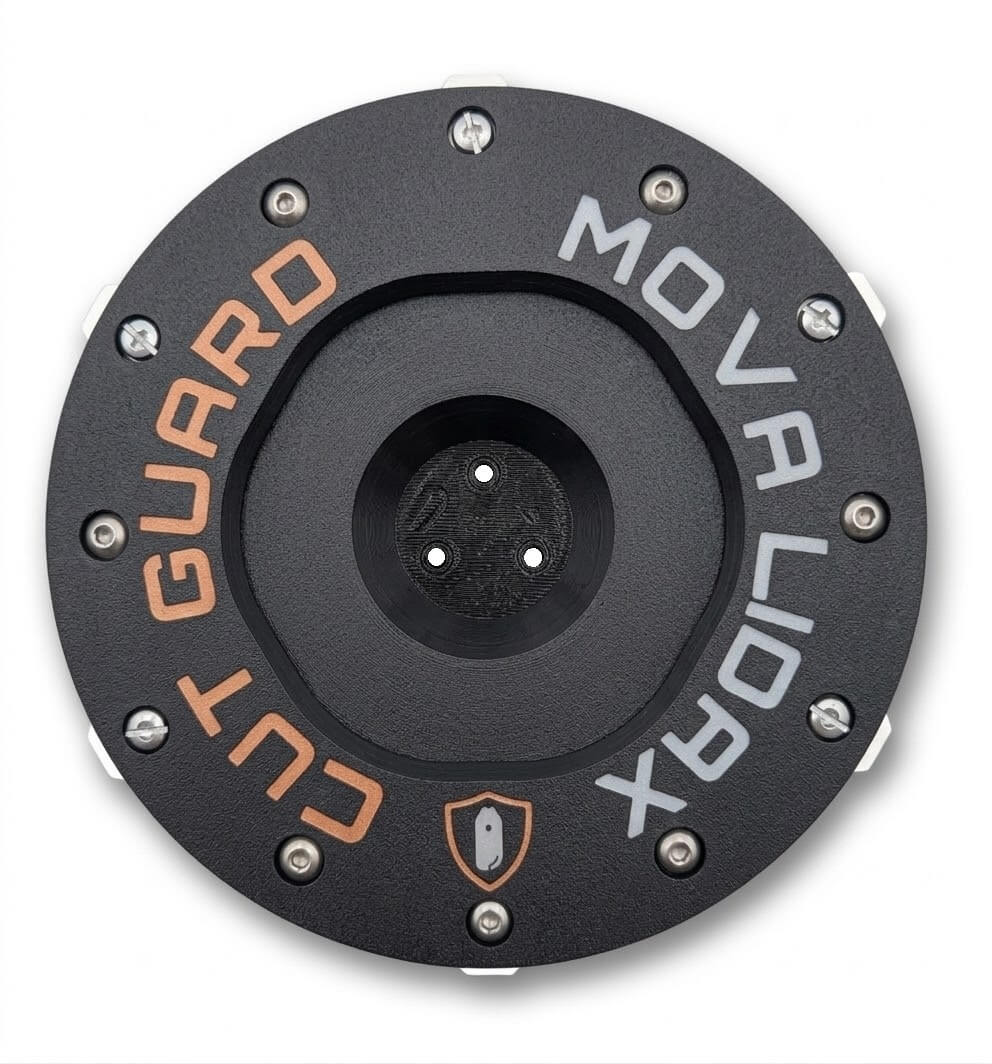 Blade disc compatible with Mova Lidax Ultra 800, 1200, 1600 with protection including 6 blades – Robotic lawnmower mowing disc & blade disc - Image 2