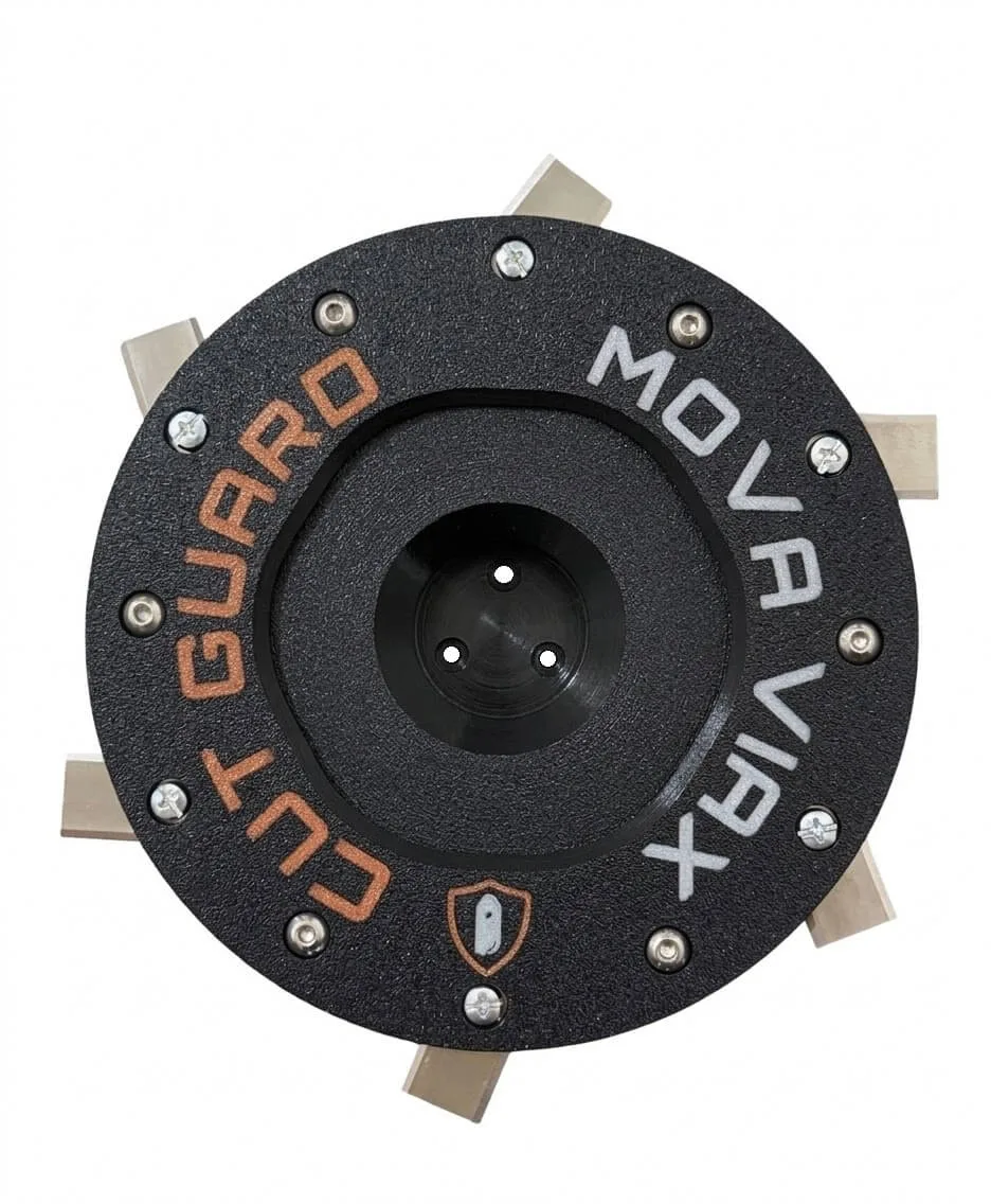 Blade disc compatible with MOVA VIAX 250 - with protection including 6 blades – Robotic lawnmower mowing disc & blade disc