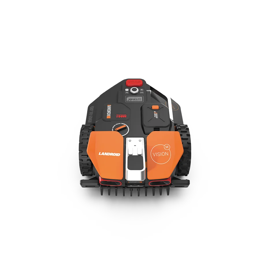 WORX Landroid Vision M600 WR206E.1 von vorne mit Vision-System