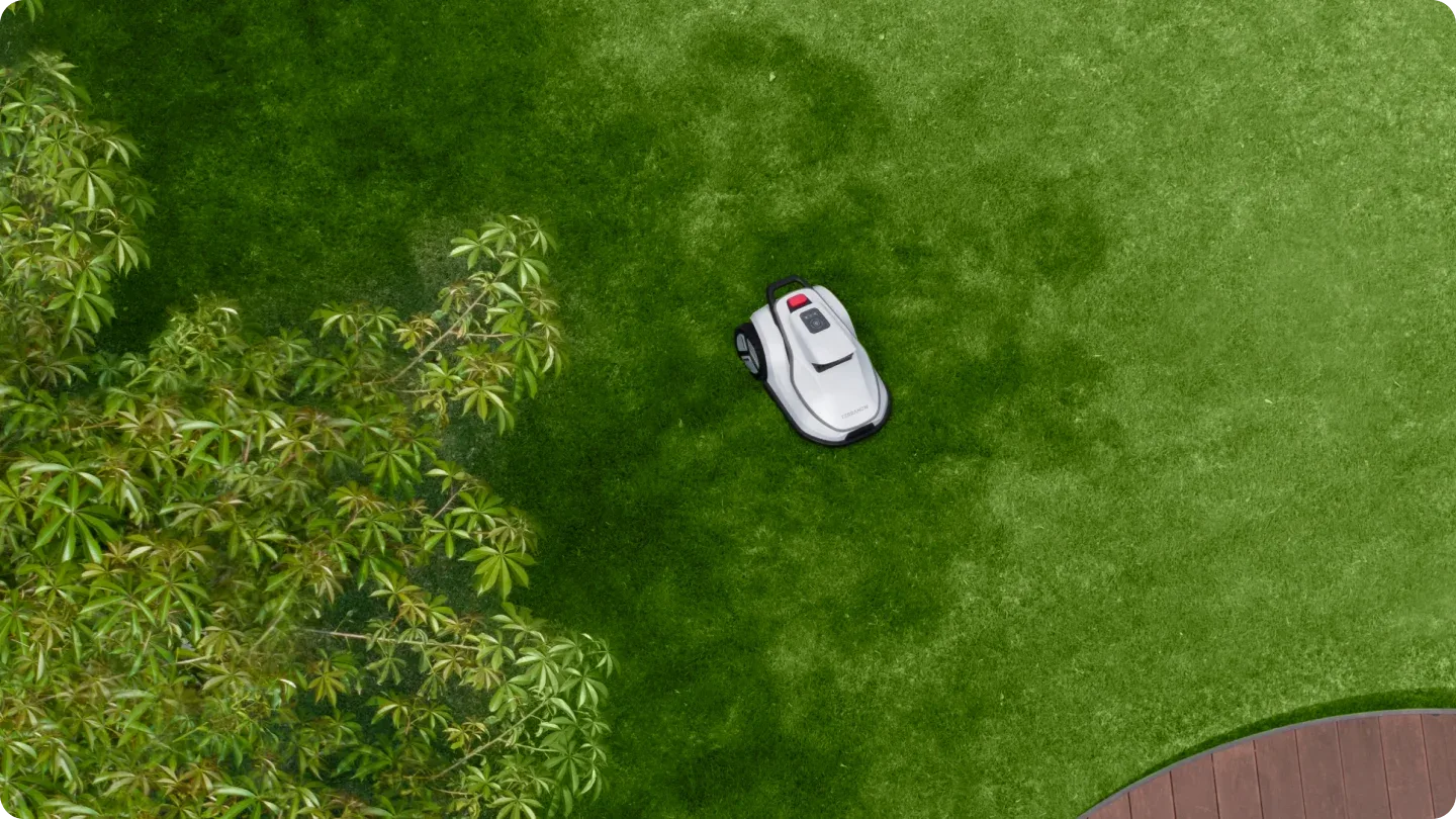 Robot de tăiere fără fir în grădină fără cablu de delimitare