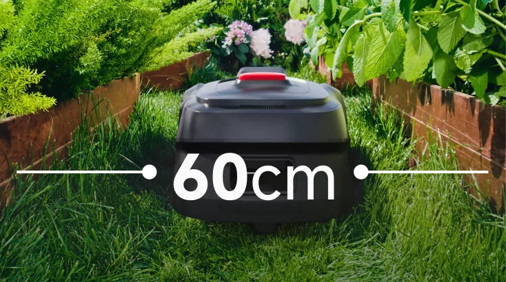 MOVA ViAX 250 in einer schmalen Passage von 60 Zentimetern