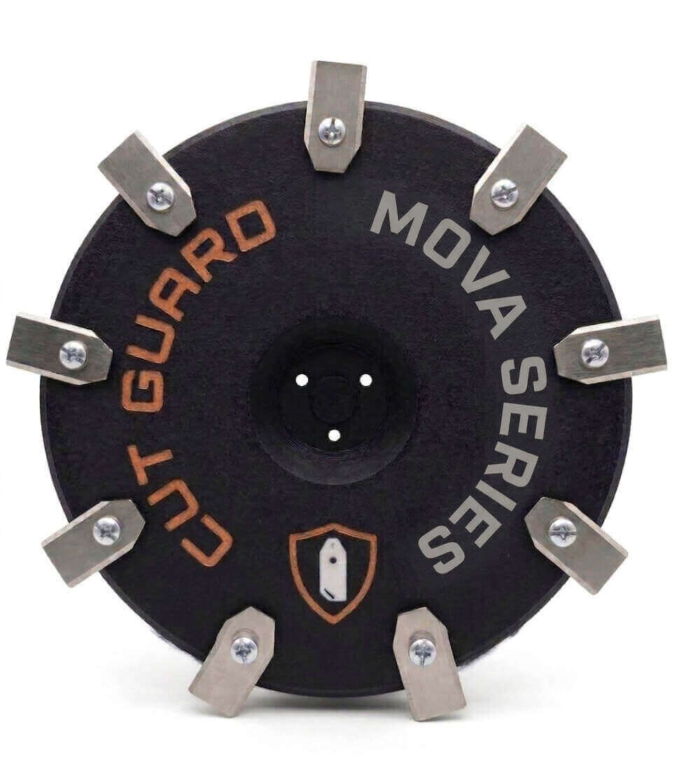 9 Klingen - Messerscheibe kompatibel mit MOVA 600, 1000 inkl. 9 Klingen – Mähroboter Mähteller & Messerteller