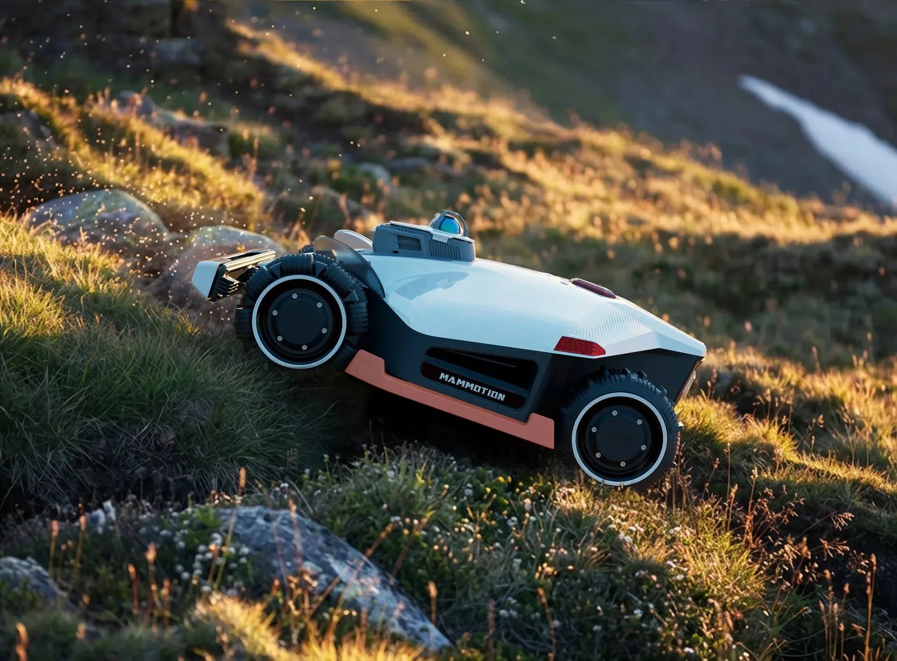 Mammotion LUBA 3 AWD 3000: Tri‑Fusion Navigation (LiDAR + netRTK + AI Vision) als neues Hardware-Setup