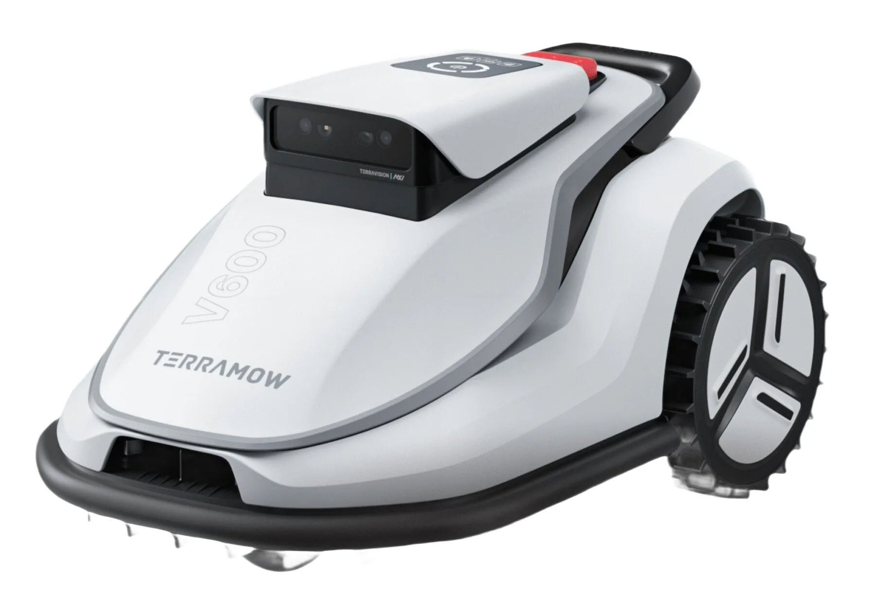 TerraMow V600 – TerraVision 2.0 Navigation in der V‑Series: wirefreie KI‑Vision‑Generation für Ihren Garten